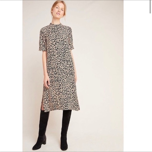 Anthropologie McKenzie Dress Animal print dress - Picture 3 of 15